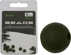 Бусинка Brain Beads 6mm (10 шт/уп) Green SGXA-9240-6