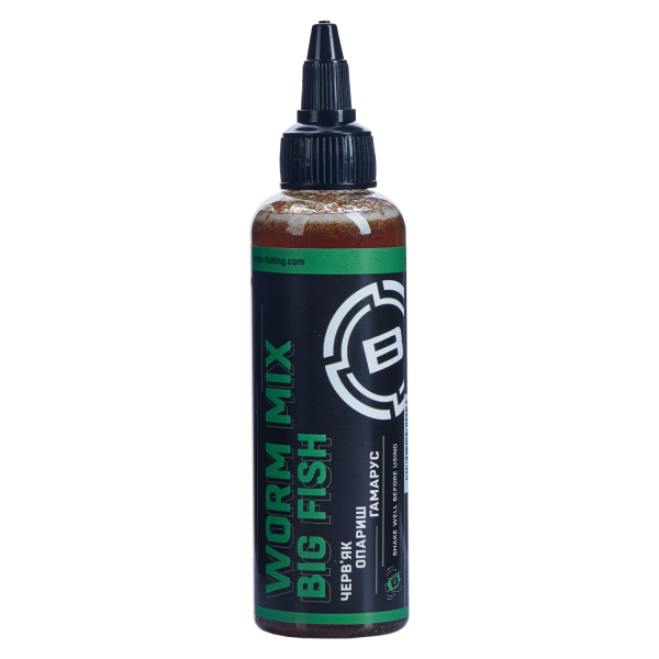 Ліквід Brain Big Fish Worm Mix 100ml