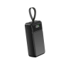 Power Bank Aspor A317 Fast Charge 30000mAh (USB-C/USB/Type-C/Lightning/22.5W)- чорний (900168)