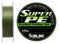 Шнур Sunline Super PE 150м темно-зелений