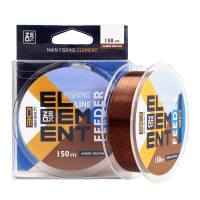 Волосінь ZEOX 3D Element Feeder 150м Amber Brown 0.285мм