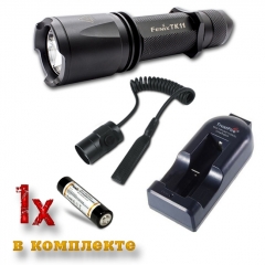 Тактический набор Fenix TK11 R5 + AR102 + ак 2400 + зарядка TR-002 в подарок