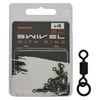 Вертлюжок Brain Swivel With Ring #4 (10 шт/уп) SGCA-8013-4