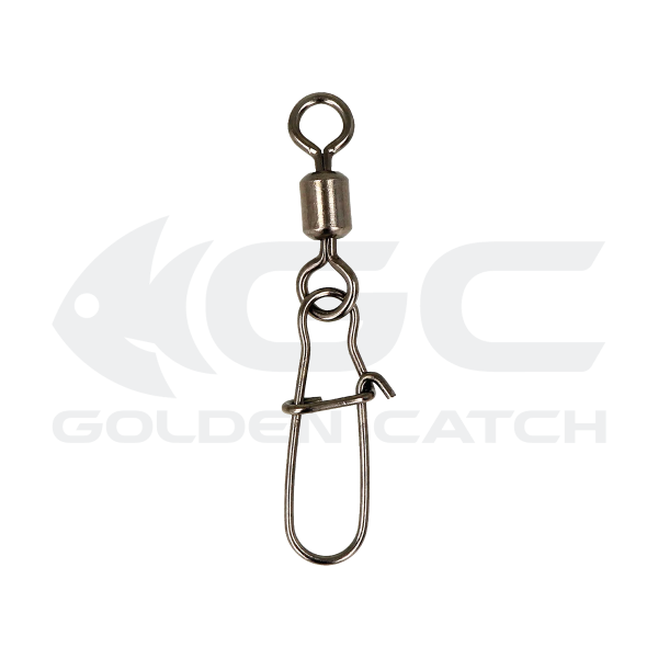Застежка американка с вертлюгом GC Nice Snap Swivel BN №1(15шт) эконом-пакет