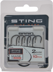 Крючок Brain Sting Classic Wide Gape #2 (10 шт/уп)