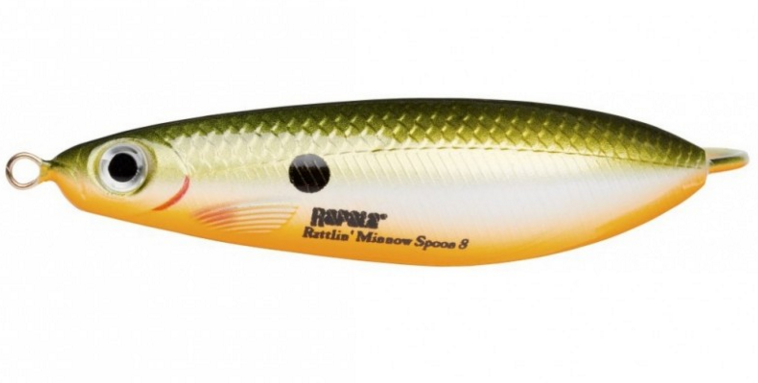 Блесна незацепляйка Rapala Minnow Spoon (8см 22г)