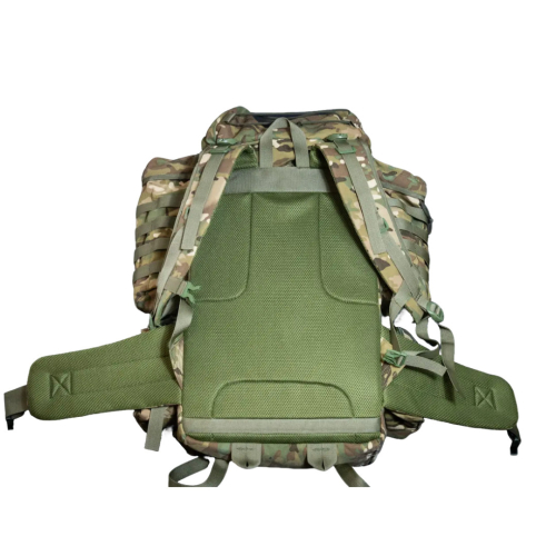 Рюкзак тактичний 70 літрів Kirasa кордура чорний (Арт KI952)