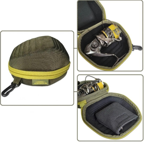 Чехол для катушки (жесткий) 3000-4000 спиннинговой, фидерной, мультипликаторной Acropolis ФБК-11