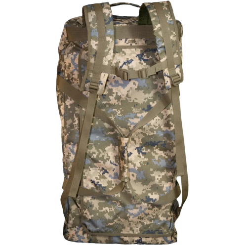 Рюкзак баул 130 літрів Kirasa кордура піксель (Арт KI954)