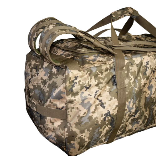 Рюкзак баул 130 літрів Kirasa кордура піксель (Арт KI954)