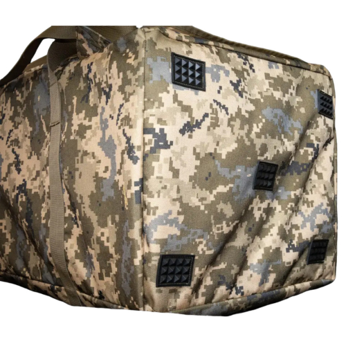 Рюкзак баул 130 літрів Kirasa кордура піксель (Арт KI954)