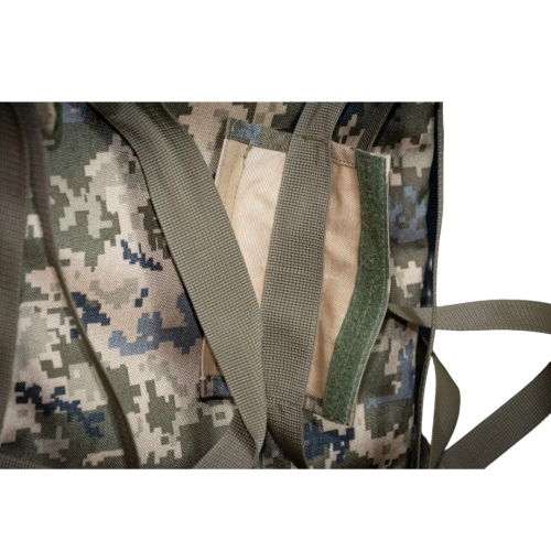 Рюкзак баул 130 літрів Kirasa кордура піксель (Арт KI954)