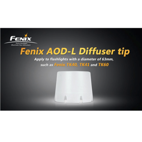 Дифузійний фільтр білий для Fenix TK40, TK41, TK50, TK60