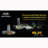 Фонарь Fenix HL30 Cree XP-G (R5), черно-желтый — фото 12