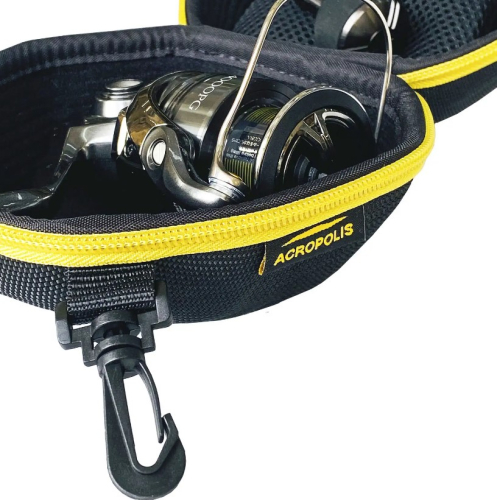 Чохол для котушки (жорсткий) 3000-4000 спінінгової, фідерної, мультиплікаторної Acropolis ФБК-11 (чорний)