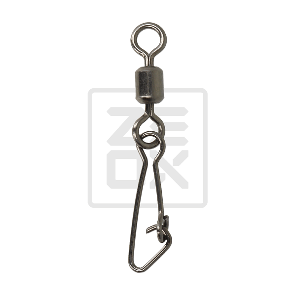 Застібка з вертлюгом ZEOX Swivel Hooked Snap 222BN №8 (10шт)