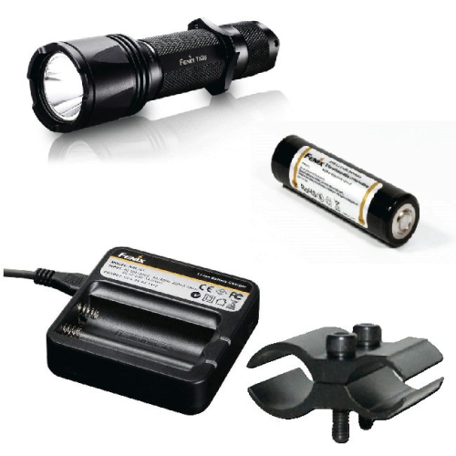 Фирменный набор Fenix TK09 G2 + AR102 + ак Fenix 2600 + зарядка ARE-C1 + крепление F3456