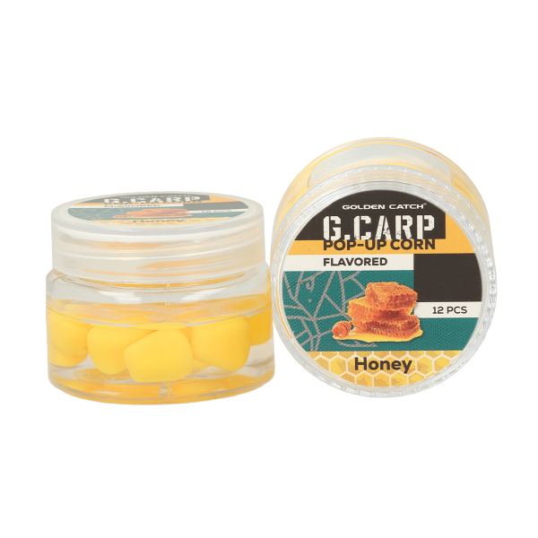 Кукурудза в діпі GC G.Carp Pop-Up Flavored 8мм (12шт)Honey
