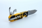 Нож Ganzo G735 черно-желтый
