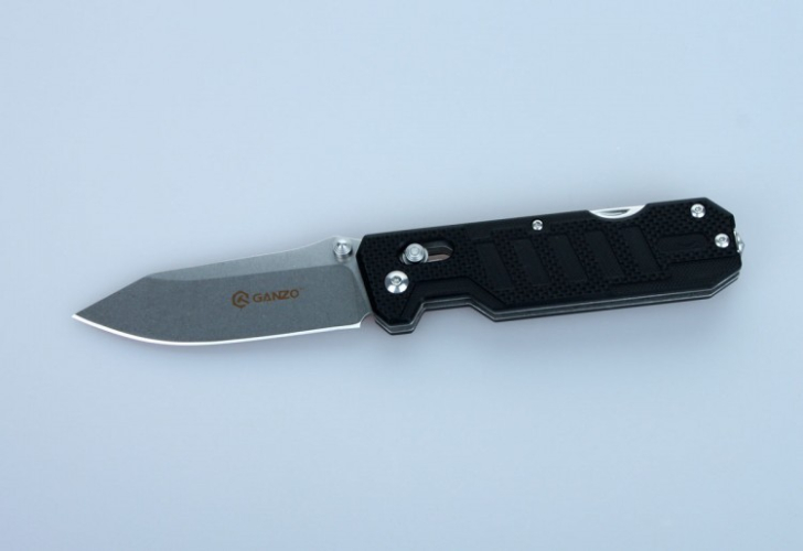Нож Ganzo G735 черно-желтый