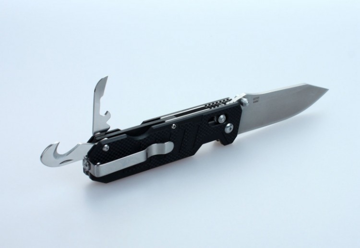 Нож Ganzo G735 черно-желтый