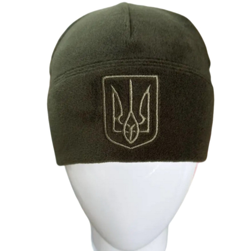 Шапка флісова герб Ranger олива 55-57 (RA8953)