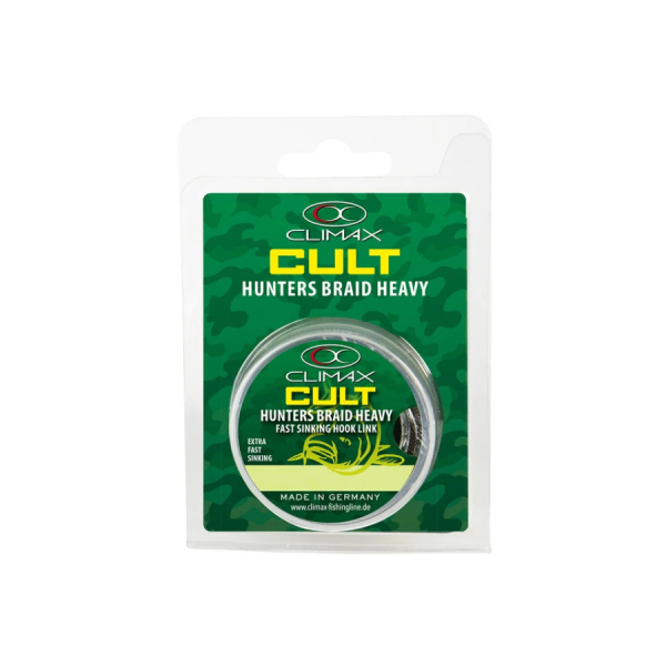 Поводковый материал Climax CULT Heavy HuntersBraid weed