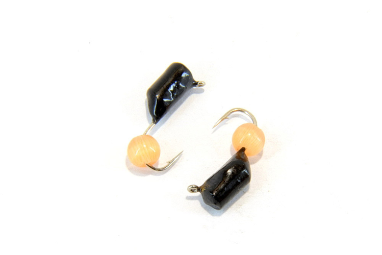 Мормышка "Гвоздешарик" гвоздик 3мм оранжевый