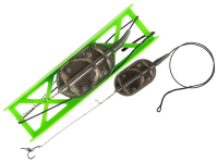 Готова снасть For Super Fish «Arc Flat XL»: 1 гачок № 6, для бойлів, 40 г з шурупом