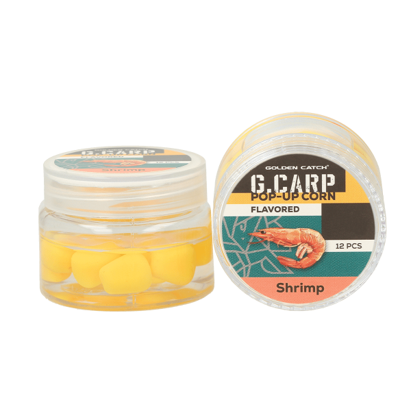 Кукурудза в діпі GC G.Carp Pop-Up Flavored 8мм (12шт)Shrimp
