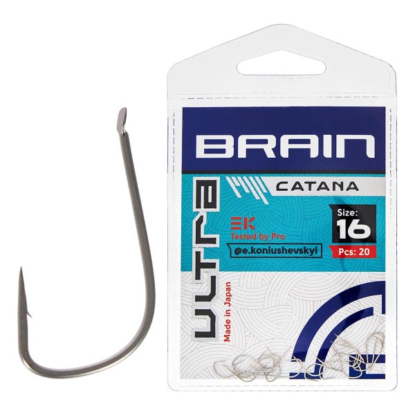 Гачок Brain Ultra Catana #16 (20шт/уп)