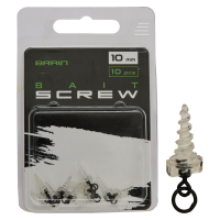 Винт для бойлов Brain Bait Screw 10mm (10 шт/уп) Clear SGXA-09