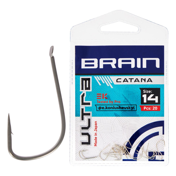 Крючок Brain Ultra Catana #14 (20шт/уп)