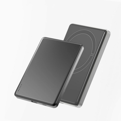 Power Bank Aspor A381 Magnetic Wireless 5000mAh (Type-C/20W)- сірий (900154)