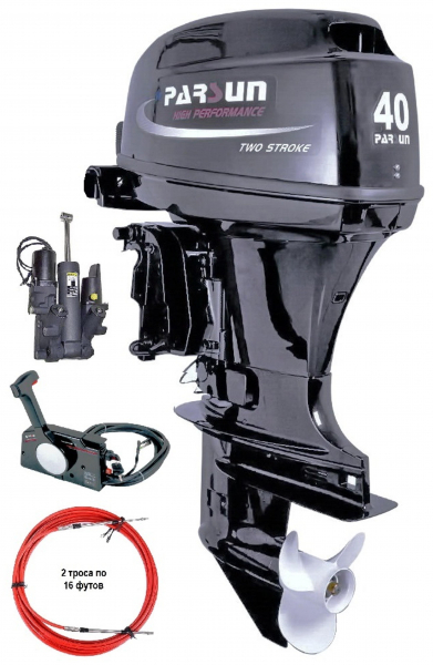 Човновий двигун Parsun T40FWS-T