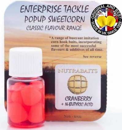 Плаваюча кукурудза Enterprise Nutrabaits Cranberry N-Butyric