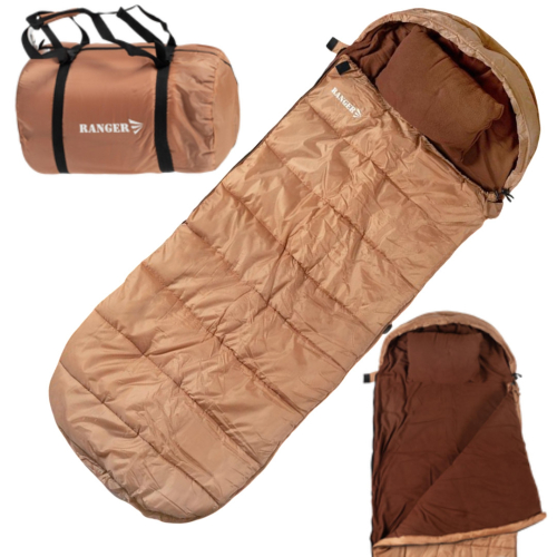 Спальный мешок Ranger 4 season Brown (Арт RA 5515B)