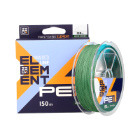 Шнур ZEOX Element PE X4 Moss Green 150м #3.5