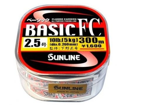 Флюорокарбон Sunline Basic FC 300м 