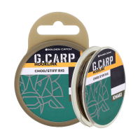 Поводочный материал GC G.Carp Chod Stiff Rig 20м 25lb 12кг Khaki