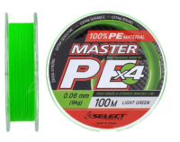 Шнур Select Master PE 100м салатовий