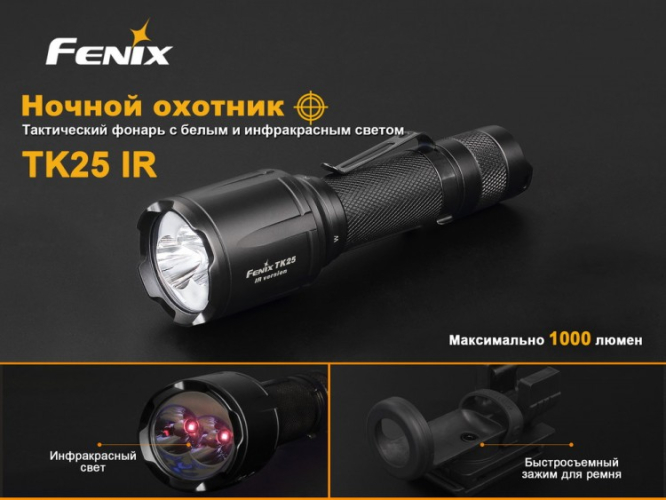 Фонарь Fenix TK25IR XP-G2 (S3)