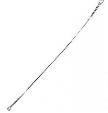 Повідець Ukrspin Orange Spinning струна №2 20см 10кг скрутки не запаяні 