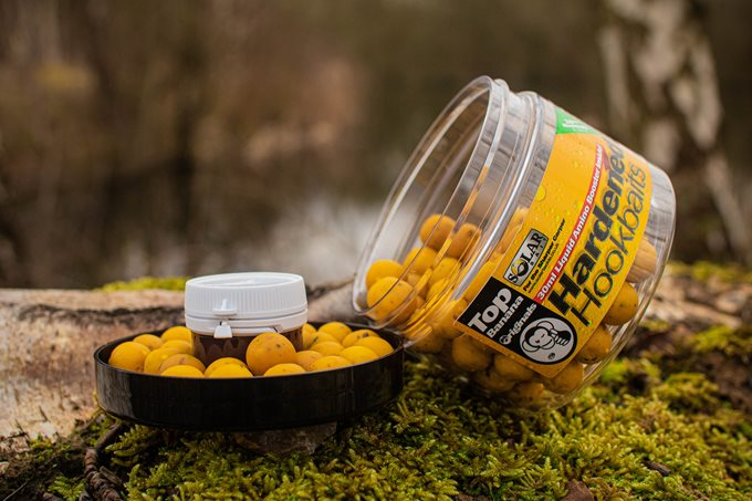 Бойл Solar Hardened Hook Baits Banana 16мм/220г (+ Amino Liquid)