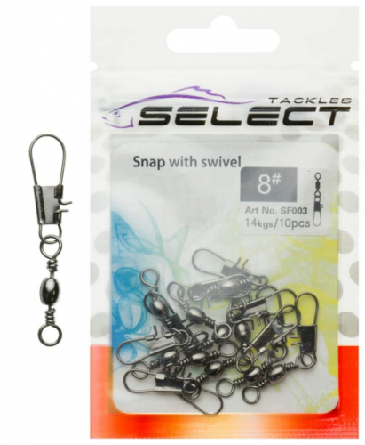 Вертлюжок із застібкою Select SF003