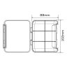 Коробка для аксесуарів GC G.Carp Mini Box 6 section — фото 6