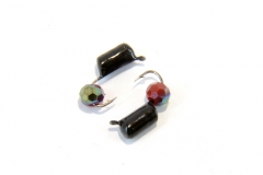 Мормышка &quot;Гвоздешарик&quot; 3мм многогранный красный