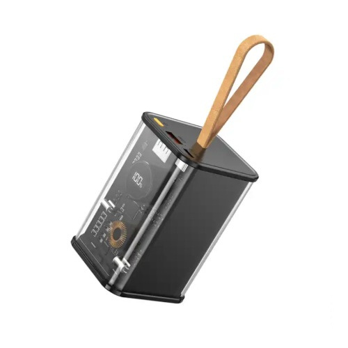 Power Bank Aspor A365 Notebook Series 20000mAh 65W (USB/Type-C)- графіт (900139)