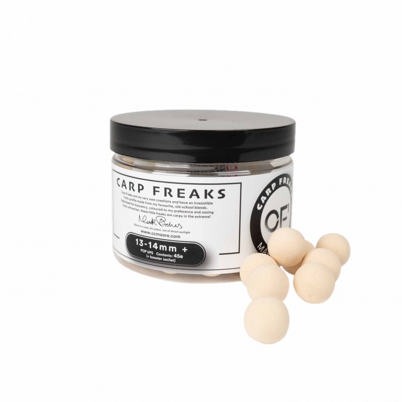 Бойл CC Moore Carp Freaks White Pop Ups