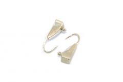 Блешня вольфрамрамовая каблучек 3мм (срібло)